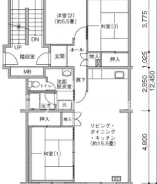 霧が丘グリーンタウン3LDK84㎡